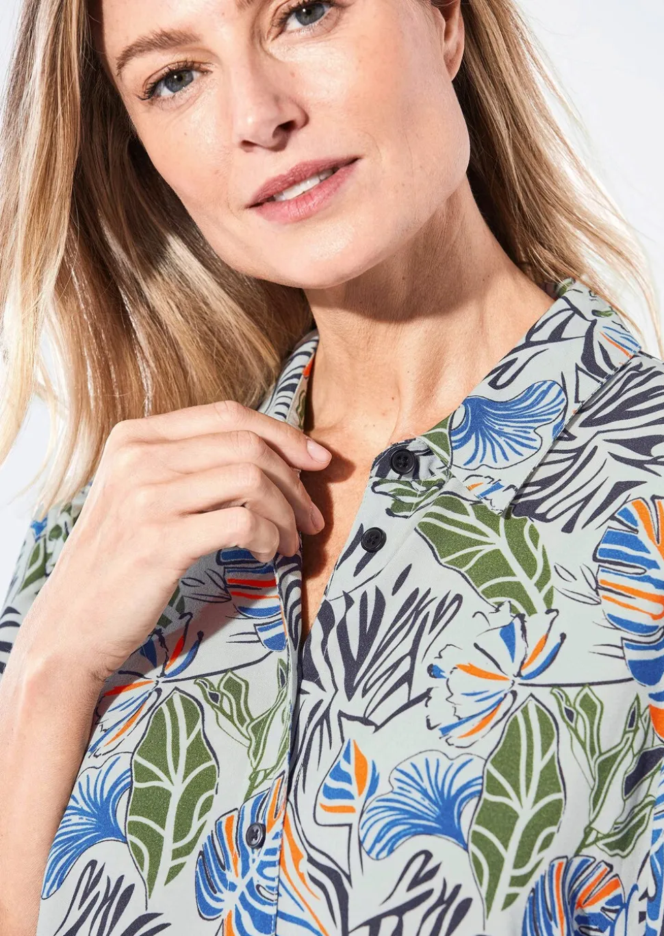 Robe-chemisier à col chemise