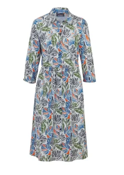 Robe-chemisier à col chemise