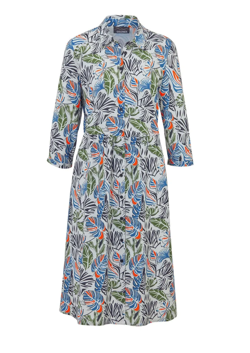 Robe-chemisier à col chemise