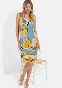 Robe de loisirs sans manches en jersey de viscose