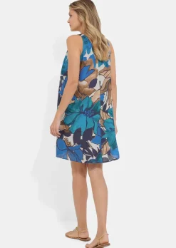 Robe de loisirs sans manches en pure viscose