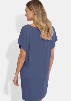 Robe de plage en matière fonctionnelle lisse