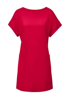 Robe de plage en matière fonctionnelle lisse