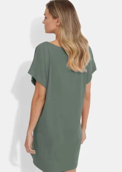 Robe de plage en matière fonctionnelle lisse
