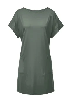 Robe de plage en matière fonctionnelle lisse