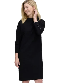 Robe en jersey à effet 3D