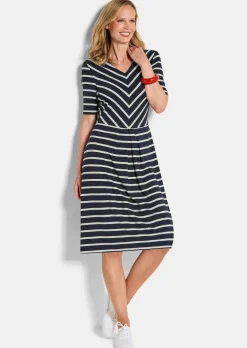 Robe en jersey, style marin
