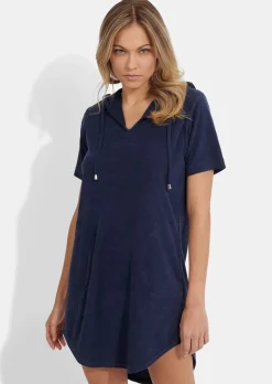 Robe en éponge à capuche