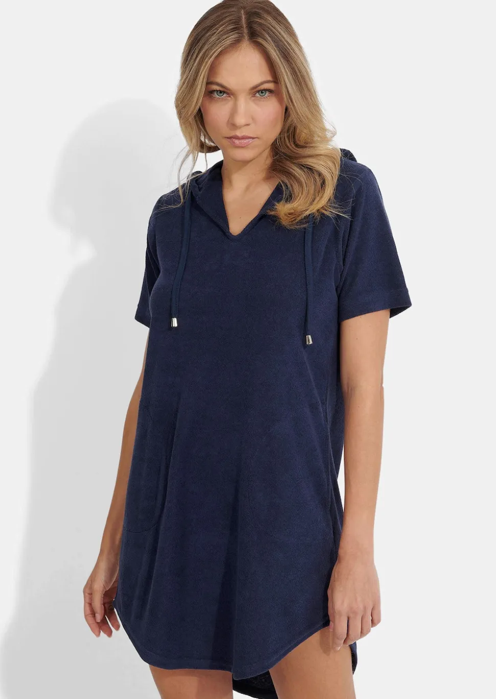 Robe en éponge à capuche