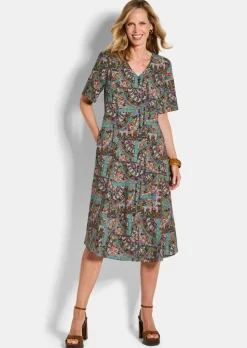 Robe en pure viscose