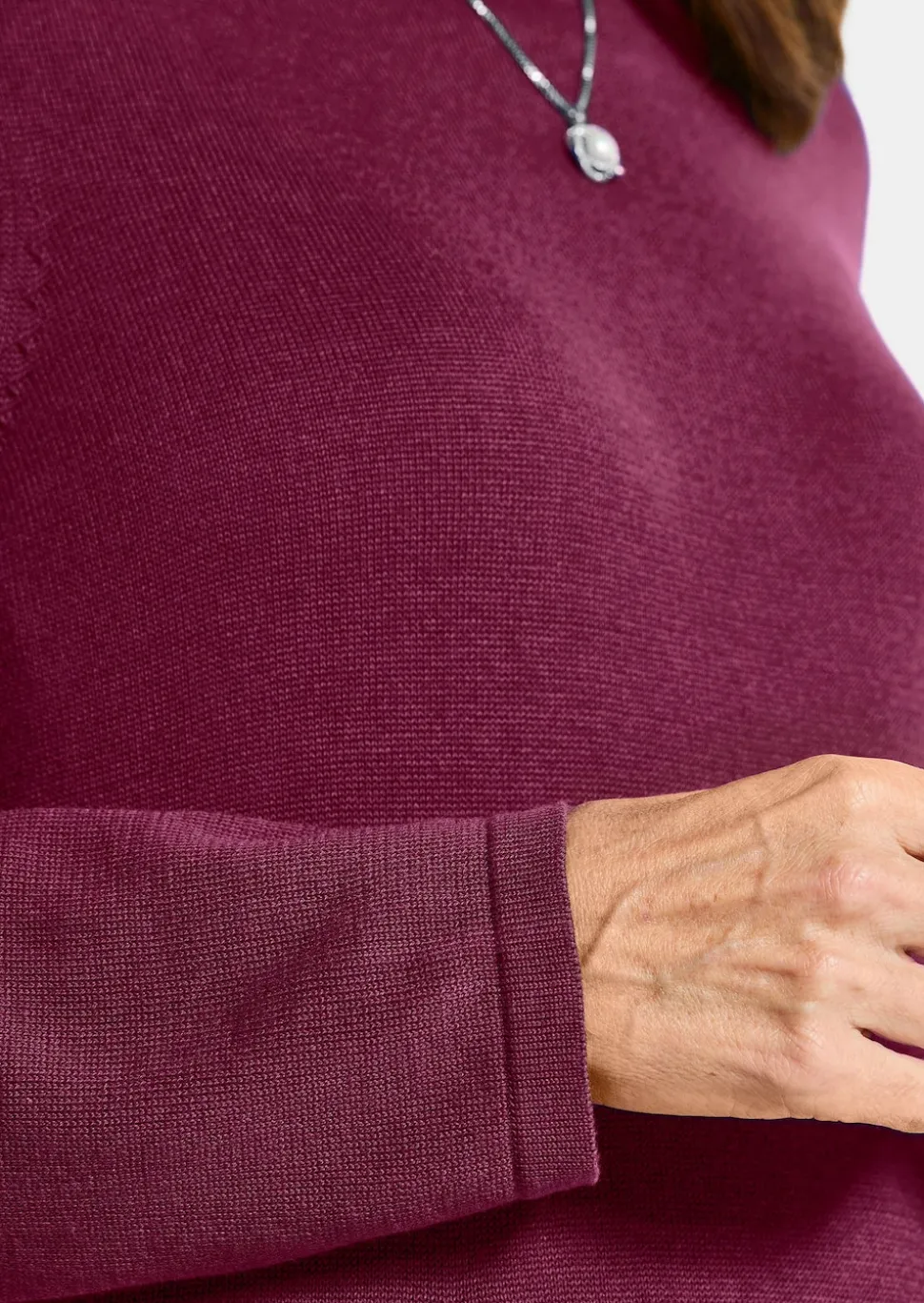 Robe en tricot à la coupe féminine en A