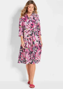 Robe imprimée avec motif floral