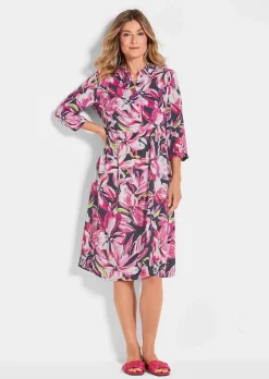 Robe imprimée avec motif floral