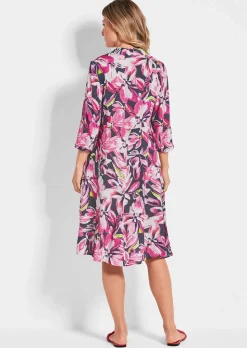 Robe imprimée avec motif floral