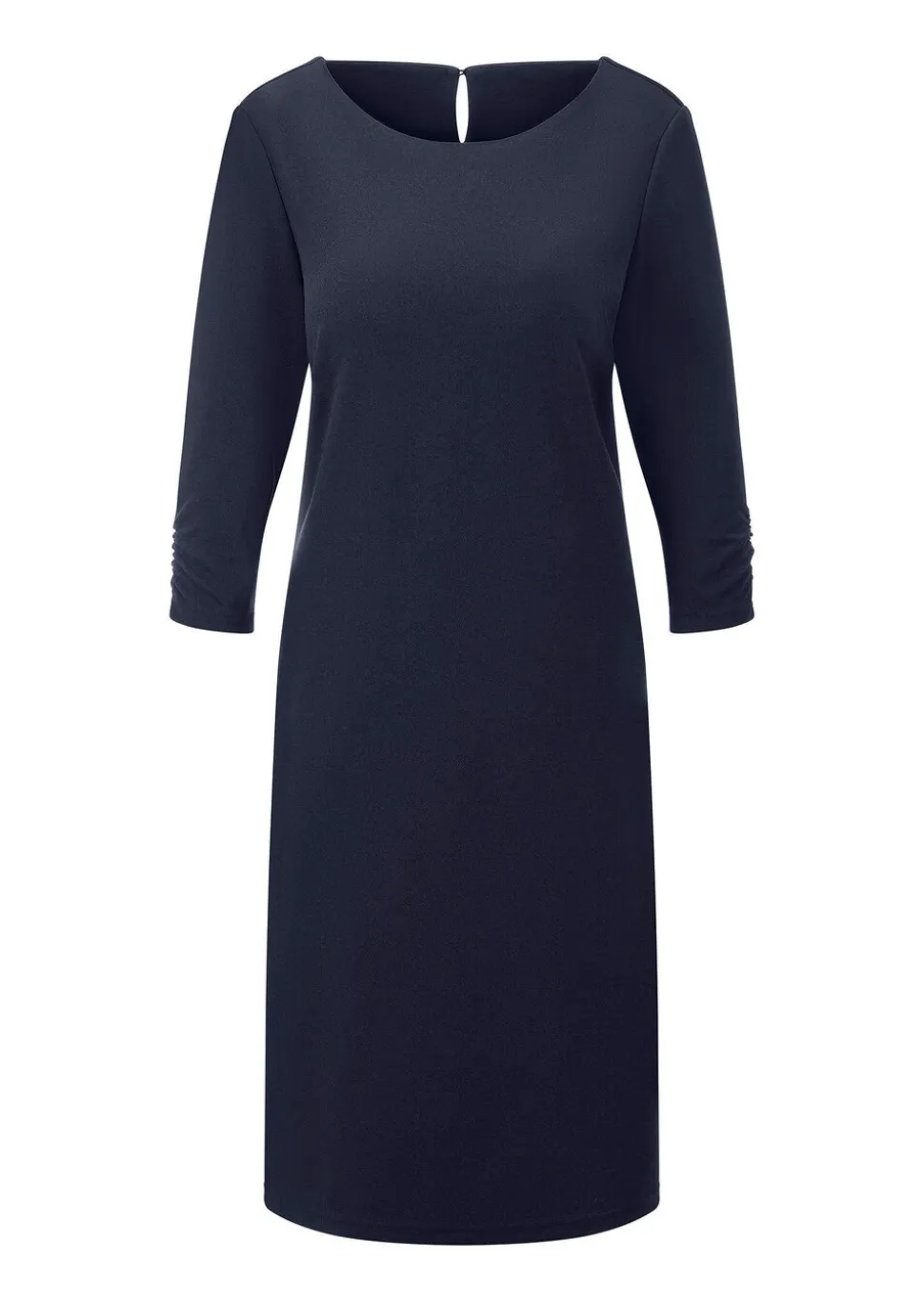 Robe élégante à manches froncées
