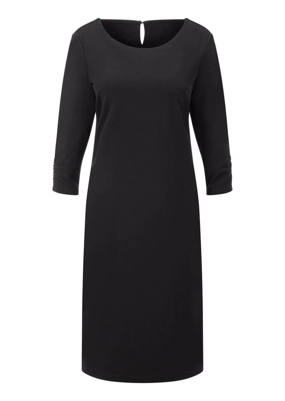 Robe élégante à manches froncées