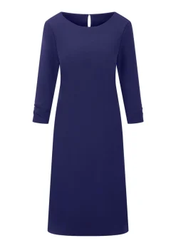 Robe élégante à manches froncées