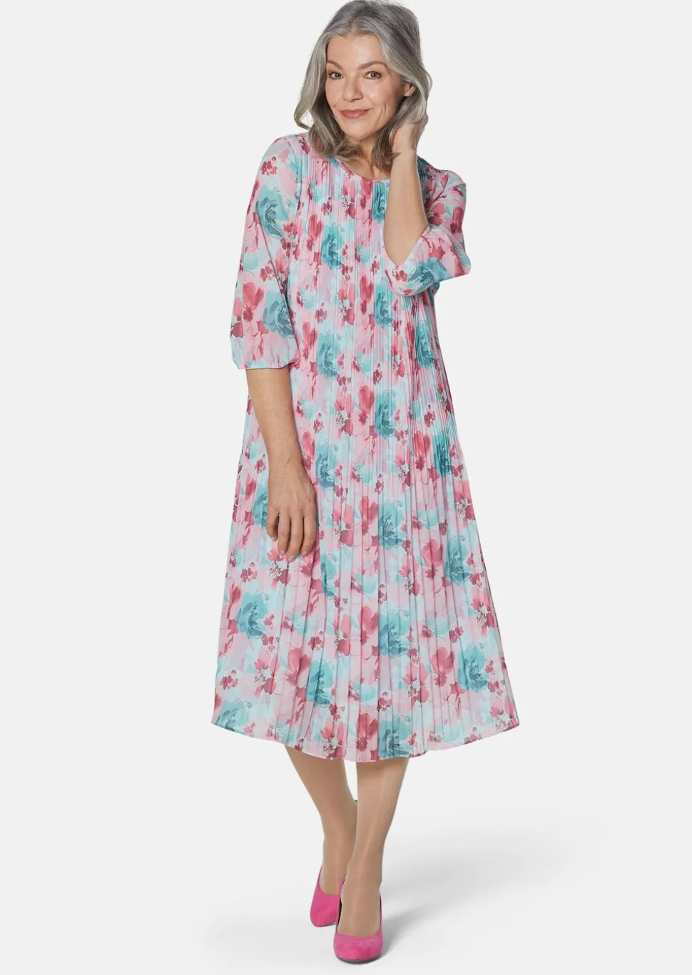Robe plissée