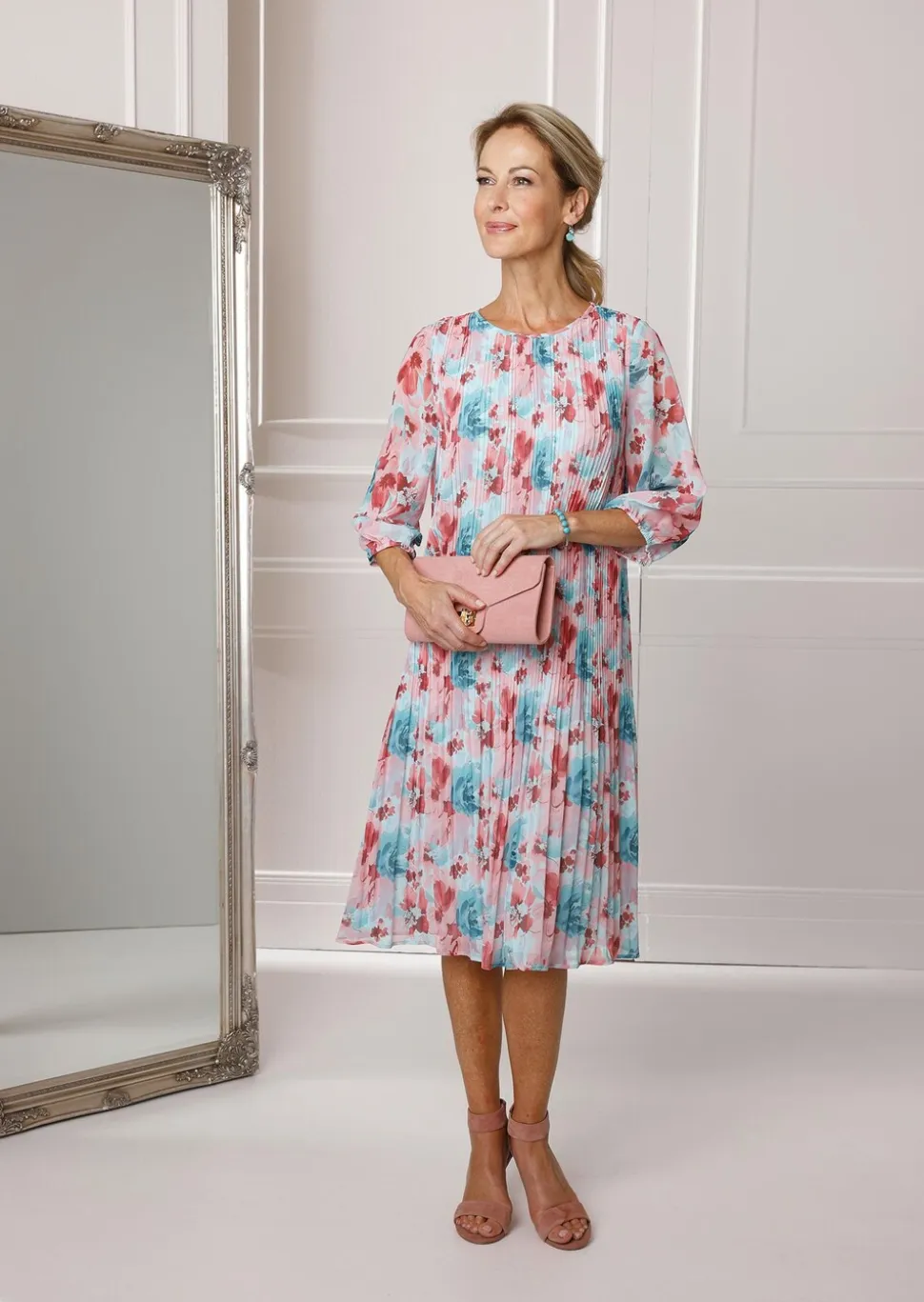 Robe plissée