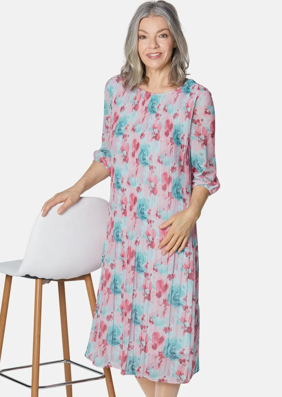 Robe plissée