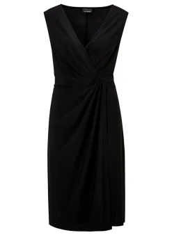 Robe portefeuille en tissu slinky
