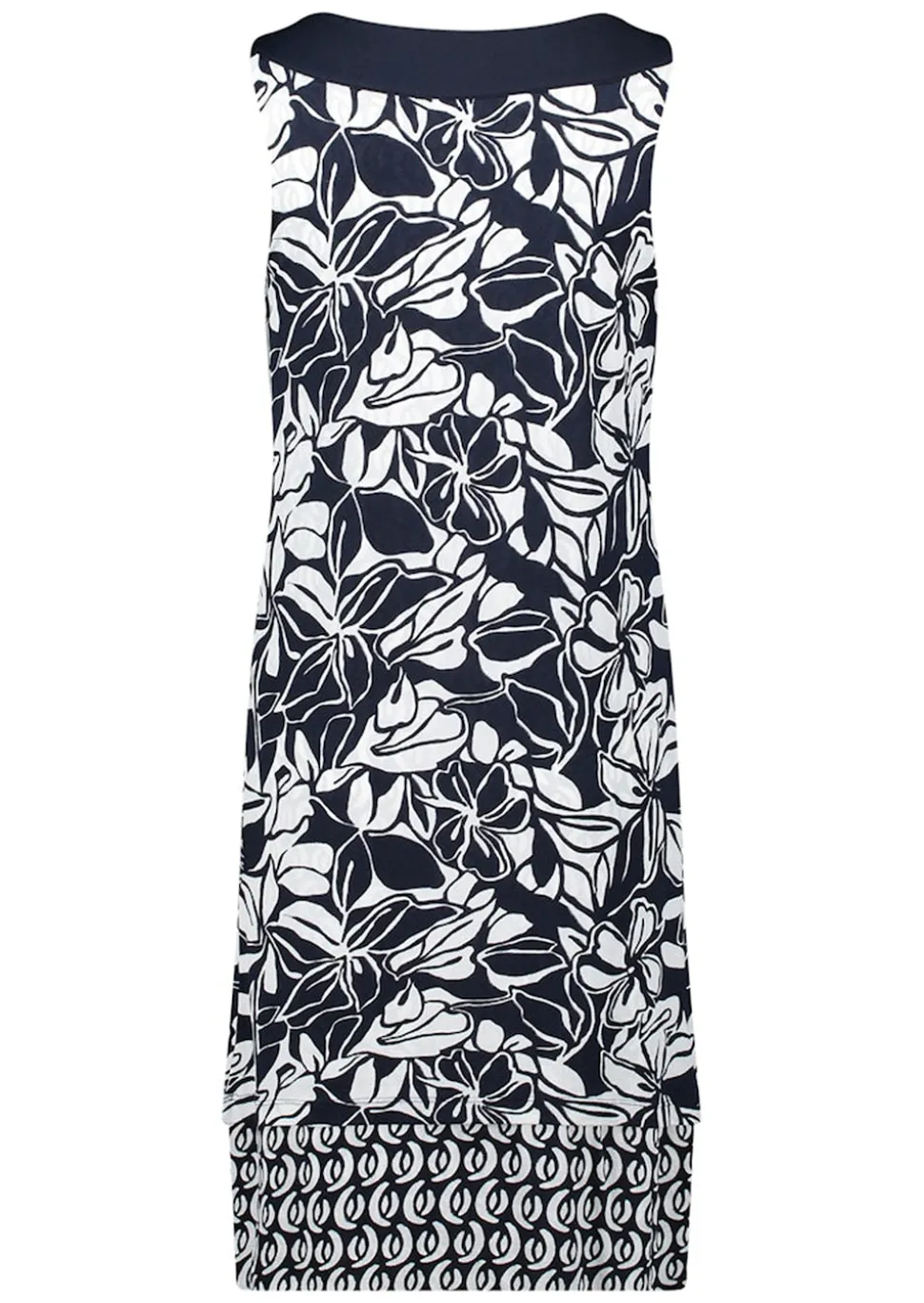 Robe réversible à deux motifs