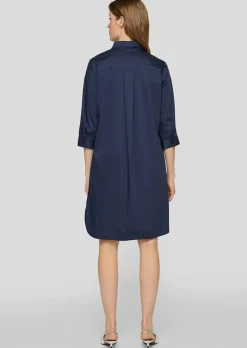 Robe tunique avec col chemise