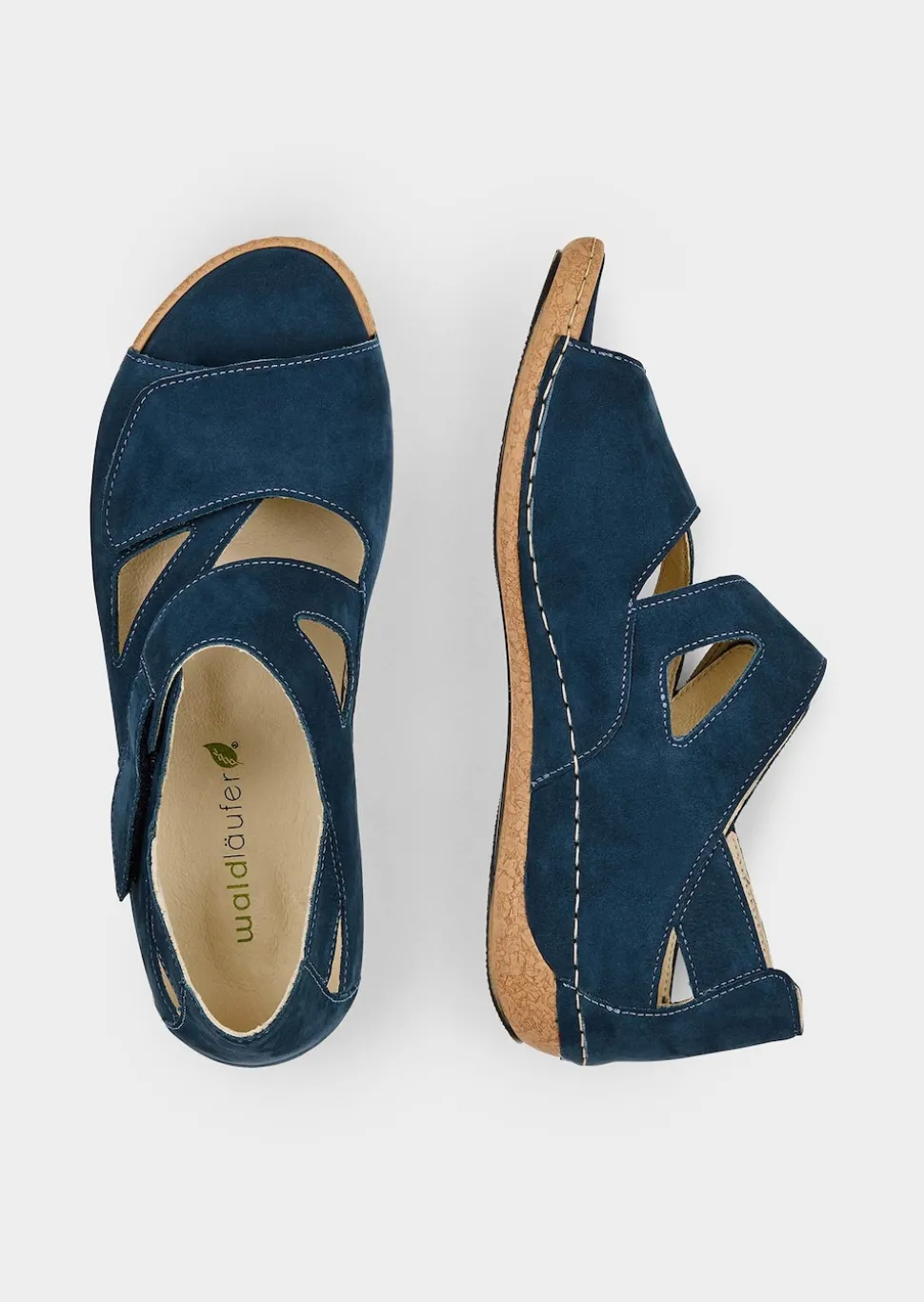 Sandales avec lanière velcro réglable