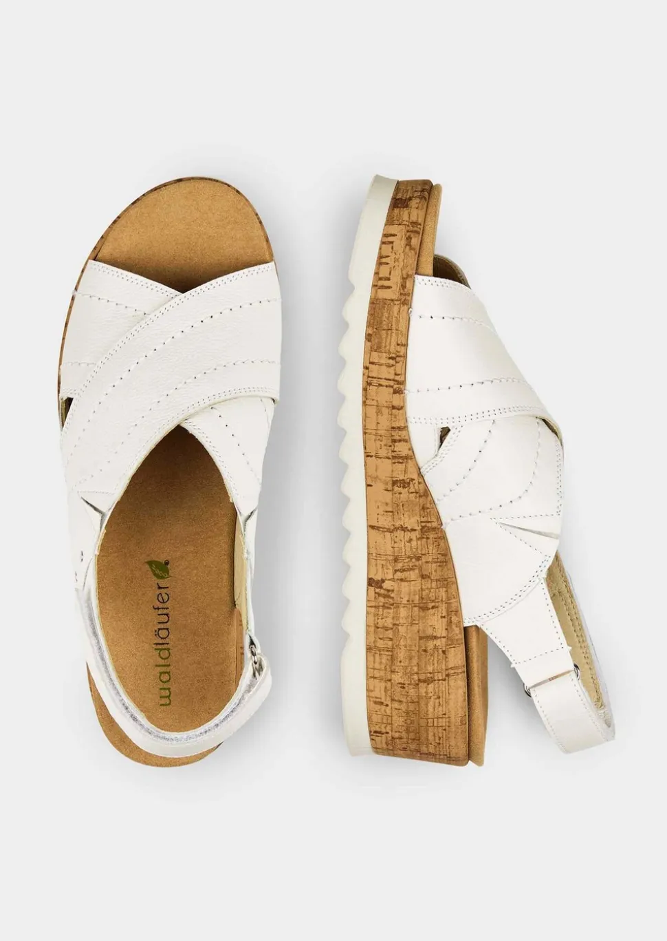 Sandales avec lanière velcro réglable