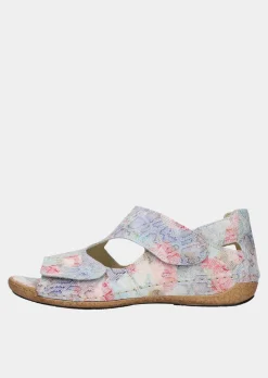 Sandales avec lanière velcro réglable