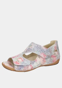 Sandales avec lanière velcro réglable