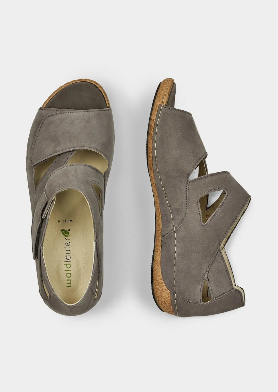 Sandales avec lanière velcro réglable