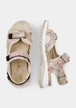Sandales de trekking avec imprimé pelliculé