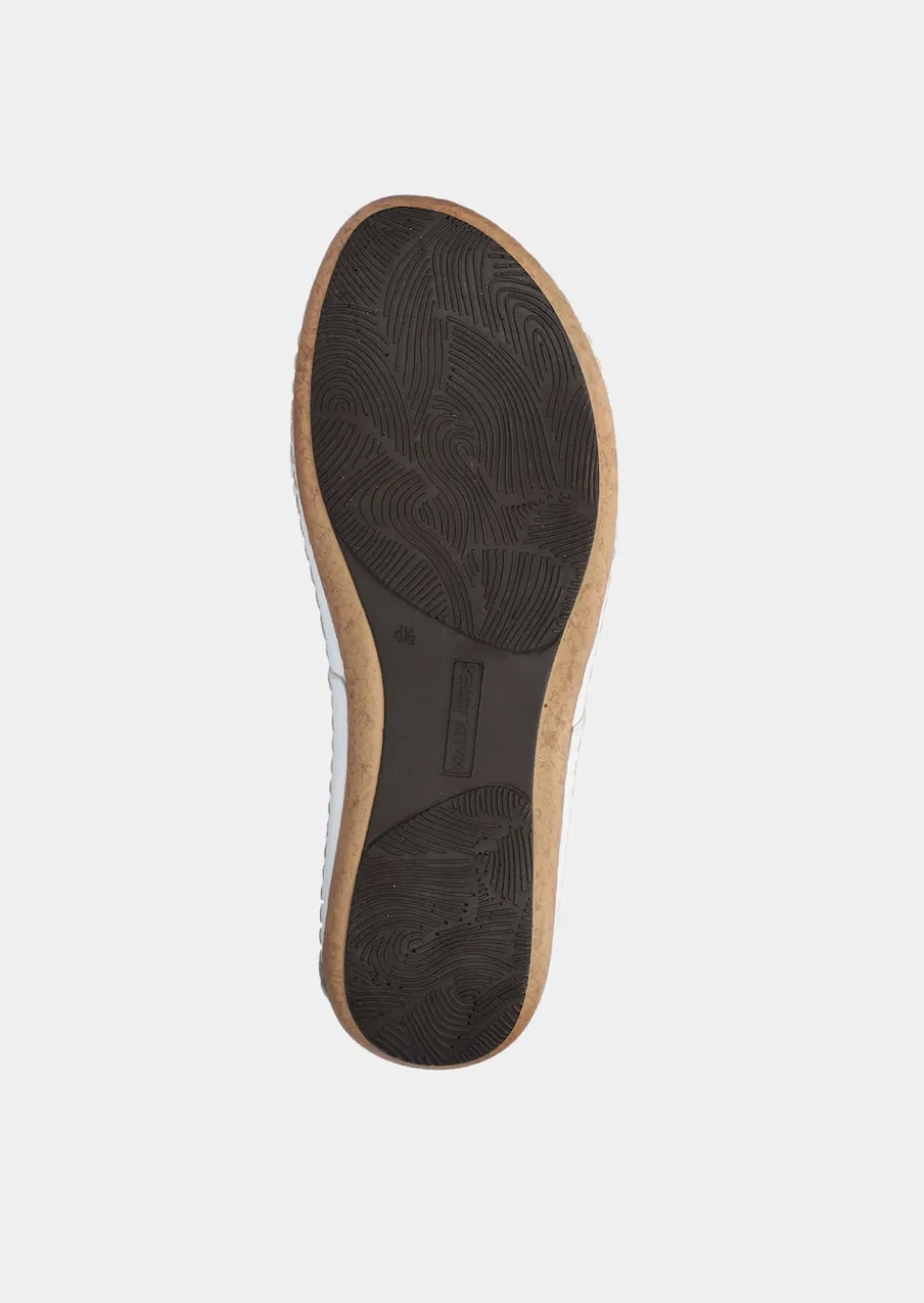 Sandales en cuir véritable.