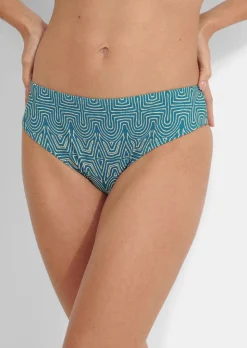 Slip de bikini avec doublure contrastante