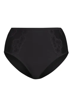 Slip gainant avec empiècement en dentelle