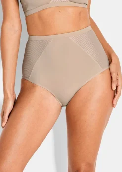 Slip jacquard taille haut
