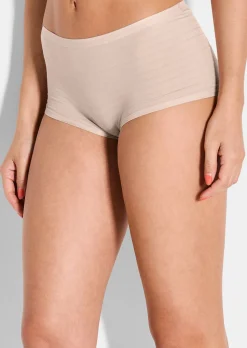 Slip panty aspect rayé