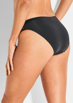 Slip taille basse avec dentelle fleurie