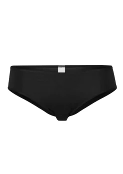 Slip taille basse en microfibre brillant