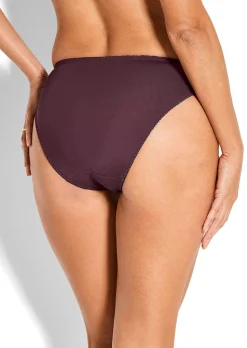 Slip taille basse féminin en dentelle