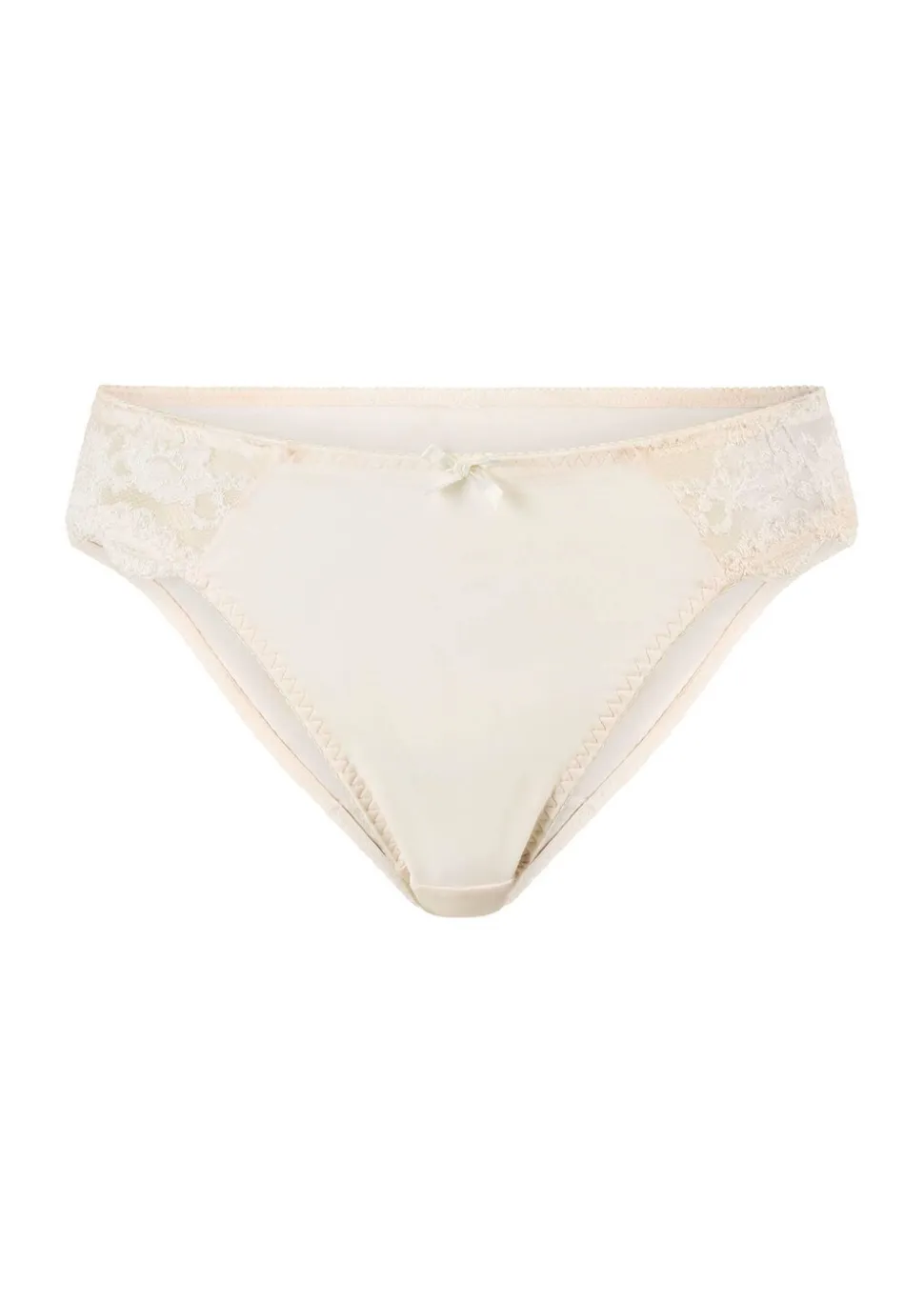 Slip taille basse féminin en dentelle