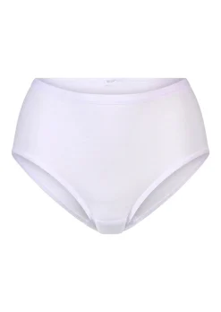 Slip taille haute aspect rayé
