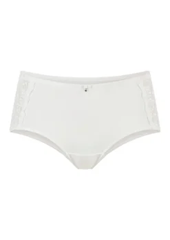 Slip taille haute avec broderie élégant