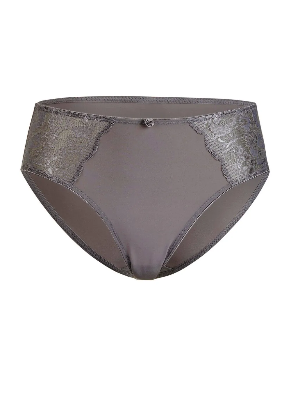 Slip taille haute en dentelle