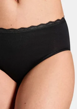 Slip taille haute, lot de 2