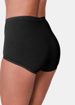 Slip taille haute, lot de 2