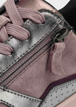 Sneakers avec doublure en mesh