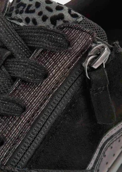 Sneakers avec doublure en mesh