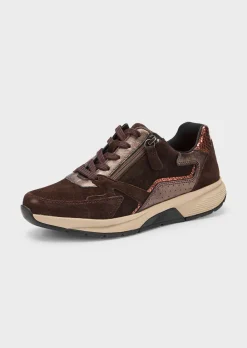 Sneakers avec doublure en mesh